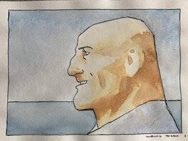 Stéphane Dubois - Etude de personnage "Horizon 1" - Illustration originale