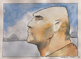 Stéphane Dubois - Etude de personnage "Horizon 4" - Illustration originale