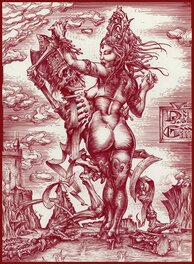 Denis GRRR - Le Redoutable Tango de Mado - Illustration originale