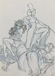 Sylvain Guinebaud - Illustration pour un projet non publié - Original Illustration