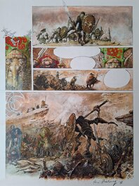 René Hausman - Hausman - LaÏyna - Le crépuscule des elfes - p 39 - Comic Strip