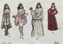 Sylvain Guinebaud - Travail de recherche pour projet non publié - Original art