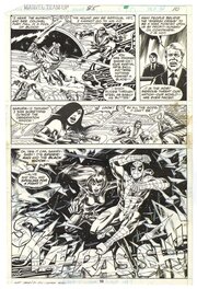 Sal Buscema - Marvel Team-Up #85 p10 (Half Splash) - Comic Strip