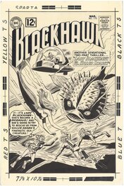 Dick Dillin - Blackhawk #170 Cover (Large art size) - Original Cover