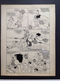 La planche originale 17 du PAF ! 4 ( et 17 au dos dactylographié ) au format entier de 23.5 X 30.5 Cm La planche originale 17 du PAF ! 4 ( et 17 au dos dactylographié ) au format entier de 23.5 X 30.5 Cm