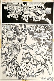 Gil Kane - Gil KANE !!! KA-POW ! : The power of Warlock #3 p22 - Planche originale