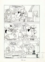 Giorgio Cavazzano - Paperino e il genio maldestro, pag. 5 - Original Illustration