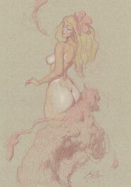 Craig Elliott - Lilly - Original Illustration
