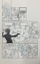 Sylvain Guinebaud - Planche originale pour album non publié - Comic Strip