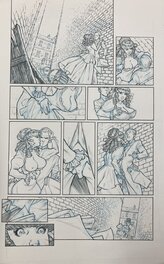 Sylvain Guinebaud - Planche originale pour projet non publié - Comic Strip
