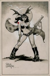 Steve Mannion - Fearless Dawn: Heart Tattoo - Original Illustration
