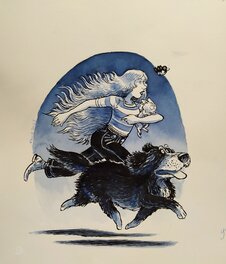 Phicil - Les Fantômes du Mont-Blanc p97 - Planche originale