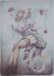 Maud Amoretti - Dessin original de Maud Amoretti - Illustration originale