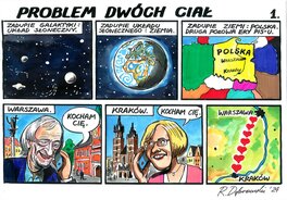 Ryszard Dąbrowski - Deux mondes, deux vies / Problem dwóch ciał , Episode 1 - Comic Strip