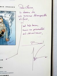 Dédicace manuscrite du Scénariste Dédicace manuscrite du Scénariste