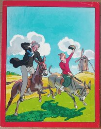 Joseph Porphyre Pinchon - Gringalou dans ses aventures - Planche originale