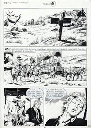 Miguel Angel Repetto - Maxi Tex n°4 - " I Due volti della vendetta", planche 41 (Bonelli) - Comic Strip