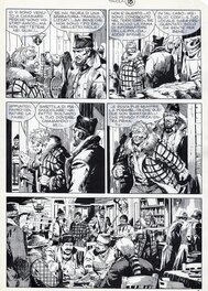 Miguel Angel Repetto - Tex n° 544 - Intrigo nel Klondike planche 18 (Bonelli) - Comic Strip