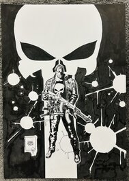 Goran Parlov, Punisher MAX #1 cover for Croatian edition
