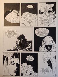 Nicola Mari - Nicola Mari page from Nathan Never iusse 18 1992 - Illustration originale
