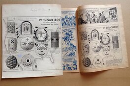 La Planche 1 avec sa Publication ( qui ne sera pas Jointe a l'achat ..., c'est pour vous montrer que c'est bien publié dans Le BB 68 de 1952 ) . La Planche 1 avec sa Publication ( qui ne sera pas Jointe a l'achat ..., c'est pour vous montrer que c'est bien publié dans Le BB 68 de 1952 ) .