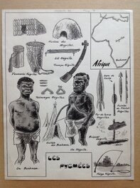 Le Dessin des Pygmées au Format : 20 X 26 Cm ....de ? .... aucune idée ... Le Dessin des Pygmées au Format : 20 X 26 Cm ....de ? .... aucune idée ...