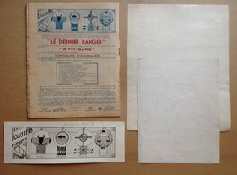 Le Strip original de Claude Rittaud au Format : 10 X 29 Cm , et sa Publication ( a titre indicatif , c'est mon BB 68 Perso ) , et les 2 Grandes en Verso . Le Strip original de Claude Rittaud au Format : 10 X 29 Cm , et sa Publication ( a titre indicatif , c'est mon BB 68 Perso ) , et les 2 Grandes en Verso .