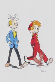 Elric - Elric Spirou et Fantasio - Illustration originale