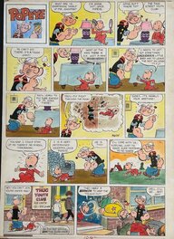 Bill Melvin - Popeye - Planche originale