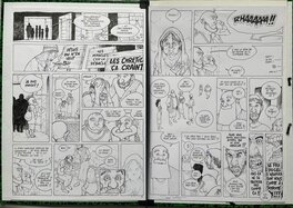David Ratte - Le voyage des pères T2 Alphée - planches 6 et 7 - Comic Strip