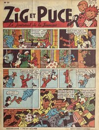 Zig et Puce, Le journal de la jeunesse #31 - 18 juin 1950 Zig et Puce, Le journal de la jeunesse #31 - 18 juin 1950