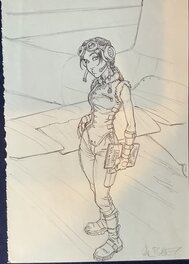 Philippe Buchet - Sillage - Original Illustration