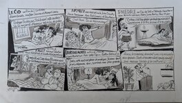 Alidor - Le nouveau cinéma - planche originale - Planche originale