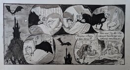 Histoire de vampire - planche originale