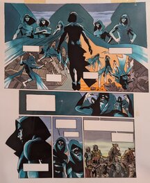 Dina Kathelyn - La guerre des dieux - planche 3 - Color guide