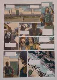 Mise en couleur - La guerre des dieux - planche 11