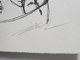 Signé: Bilal   ex-libris 21.7 x 29,7