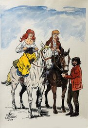 Hec Leemans - Bakelandt - illustration ExLibris - Original Illustration