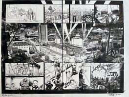 Sean Murphy - Diptyque 10/11 - Punk Rock Jesus - Murphy Sean - Planche originale