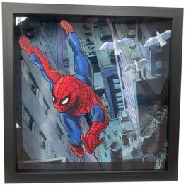 Spiderman en relief d'après Gil Kane
