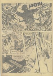Jim Silke - Bettie Page Queen of the Jungle Page - Planche originale