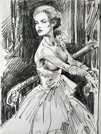 Kas - illustration inspirée de la série HALLOWEEN BLUES - Original Illustration