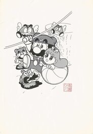 Mario, Luigi, Princess Peach & Winged Goombas | Nintendo / Super Mario-kun | Mario Bros