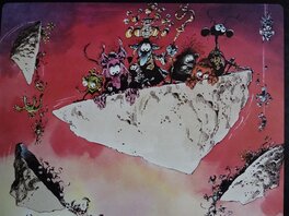 André Franquin, cauchemarrant, détail 2 André Franquin, cauchemarrant, détail 2