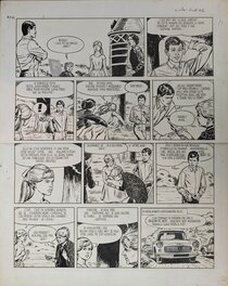 Planche originale - Line, La maison du mystère, page 24