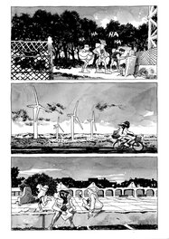 Planche originale - Cyrille Pomès - Moon page 104