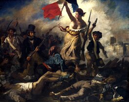 Eugène Delacroix, le Liberté guidant le peuple. Eugène Delacroix, le Liberté guidant le peuple.