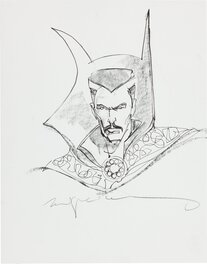 Bill Sienkiewicz - Dr Strange - Illustration originale