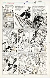 Rick Leonardi - Rick Leonardi - Excalibur #19 p14 - Comic Strip