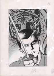 Mamoru Uchiyama - Kaze to ken - Le vent et l'épée - Original Illustration
